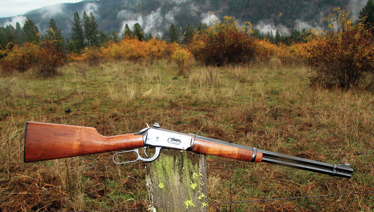The Winchester Model 94 test rifle included a blued, 20-inch barrel with 1:12 rifling twist. This stock barrel handled the lead-free copper bullets well, assembling better groups than Patrick had anticipated.